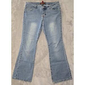 Dollhouse Bootcut Jeans Juniors 15/16 Button Fly Comfort Stretch Western Cowgirl